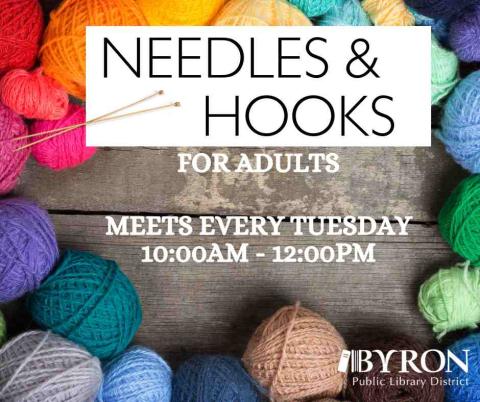 Photo of yarn and needles