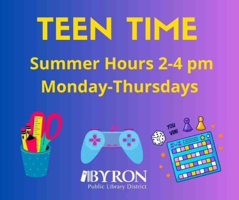Gaming & craft logo for summer teen time.