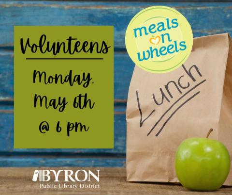 Volunteens- Meals on Wheels flyer