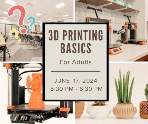 3D Printing Basics Graphic