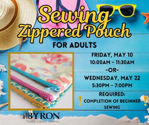 Sewing - Zippered Pouch Graphic