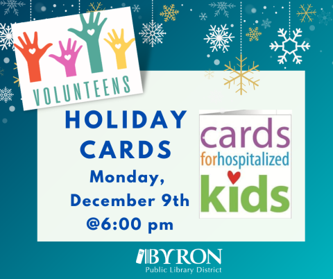 Volunteens- Cards for Hospitalized Kids