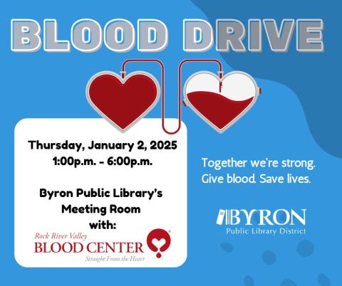 RRVBC Blood Drive Graphic