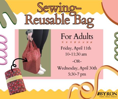 Sewing - Reusable Bag