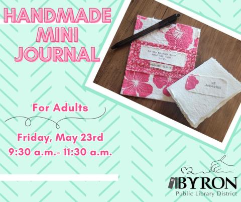 Handmade Mini Journal Graphic