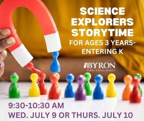 Photo of magnets with program dates.