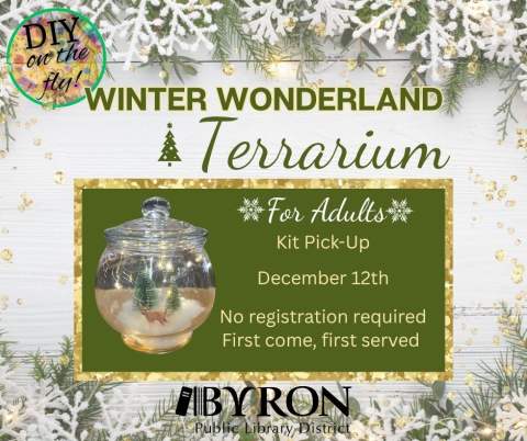 Winter Wonderland Terrarium Kit Graphic