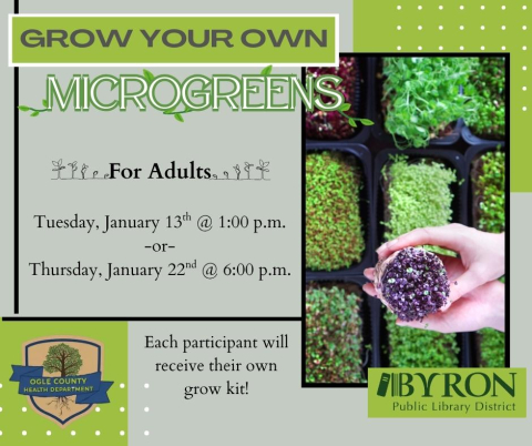 Grow Your Own Microgreens Graphic