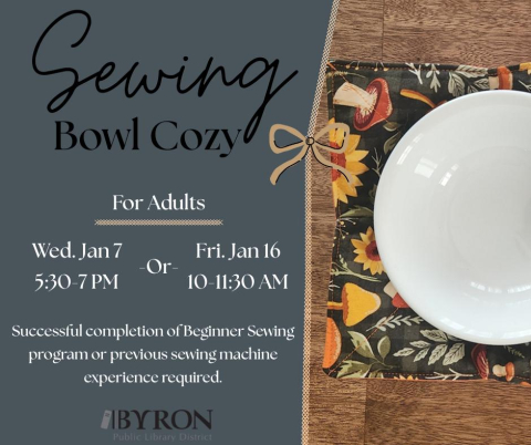 Sewing - Bowl Cozy Graphic