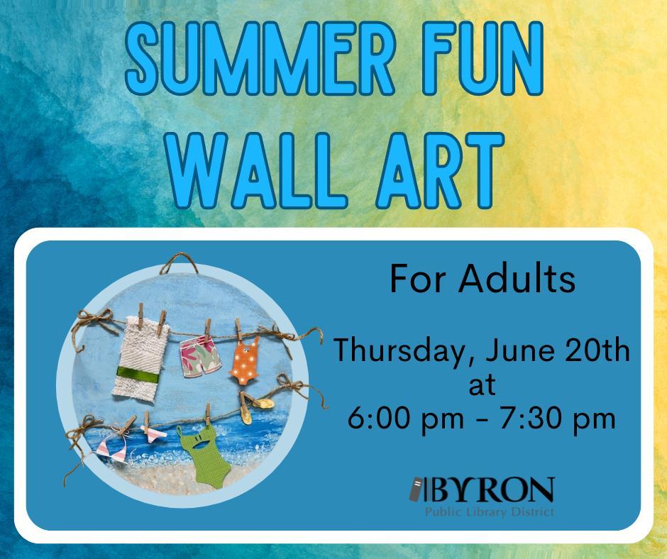 Summer Fun Wall Art Graphic