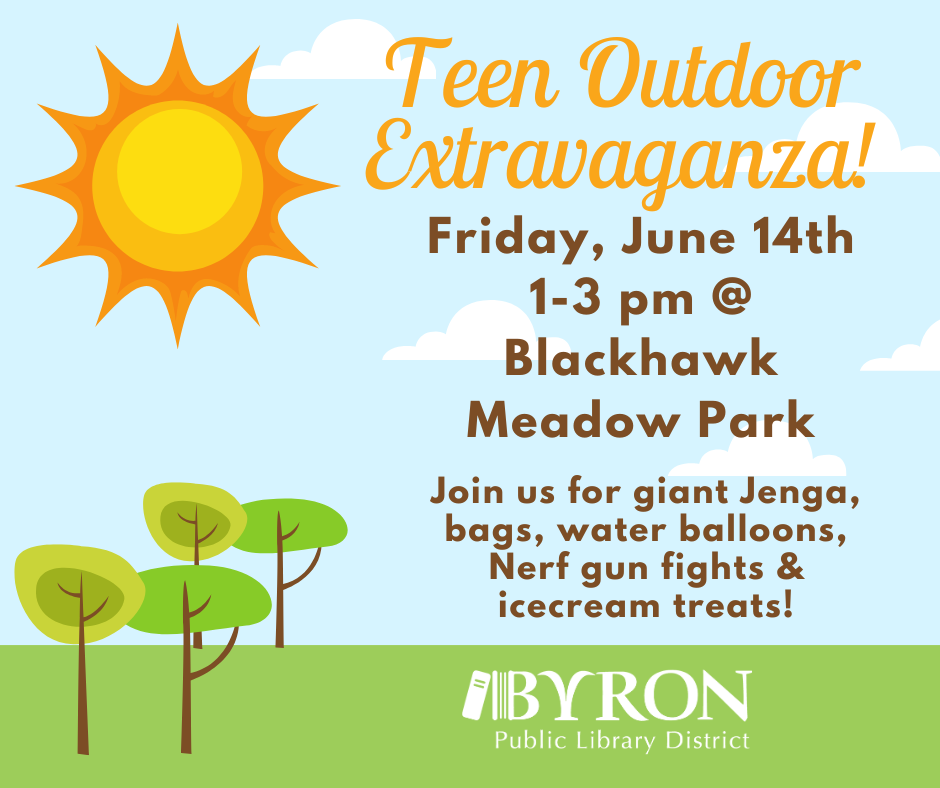 Teen Outdoor Extravaganza at Blackhawk Meadow Park