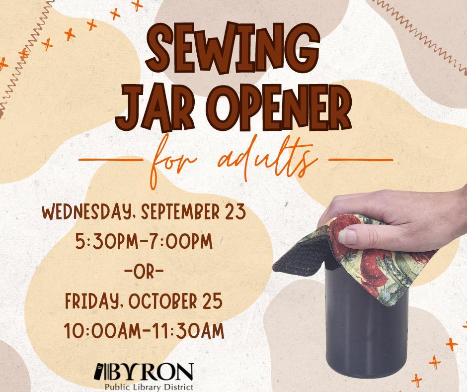 Sewing - Jar Opener Graphic