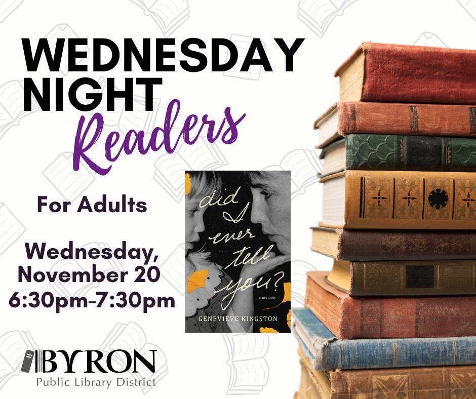 Wednesday Night Readers Graphic