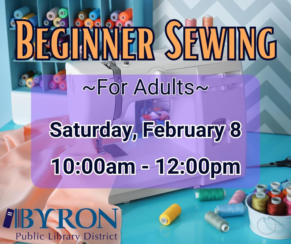 Beginner Sewing Machine Class Graphic