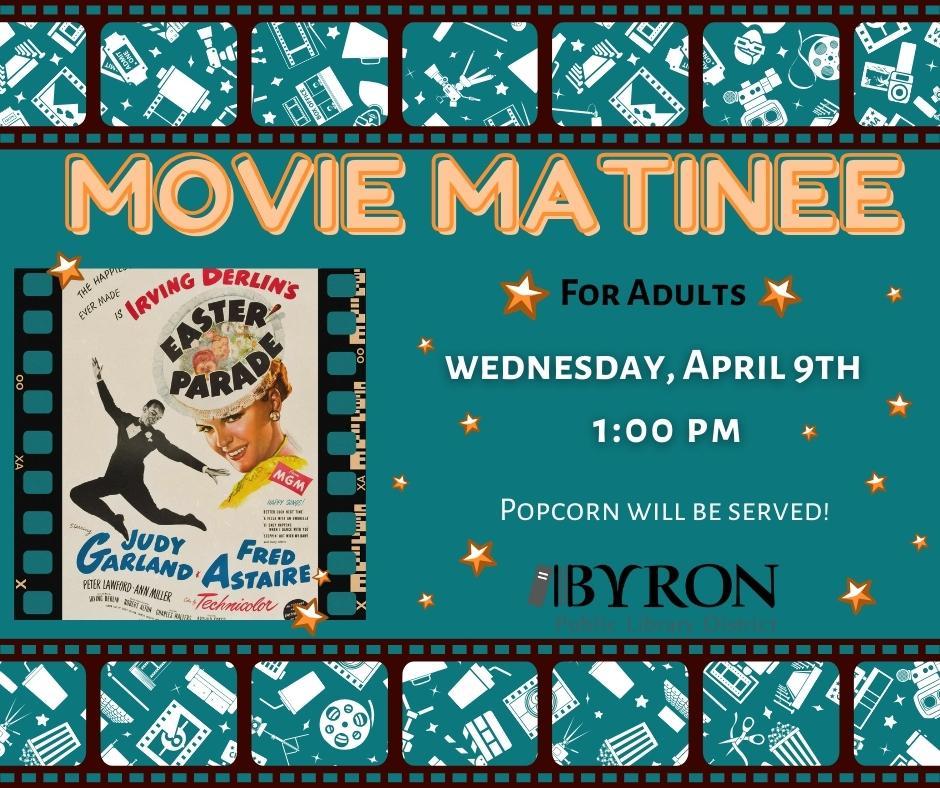 Movie Showing - Easter Parade Graphic