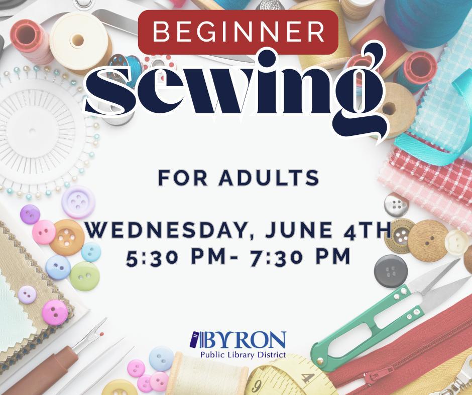 Beginner Sewing Machine Class Graphic