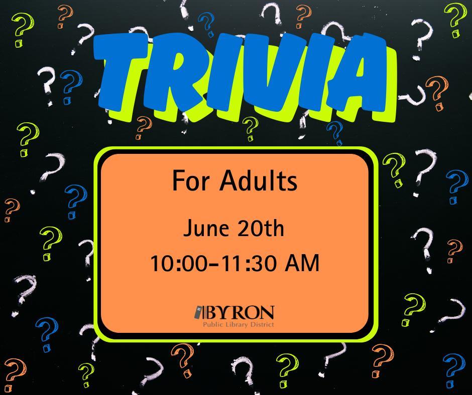 Friday Trivia Graphic