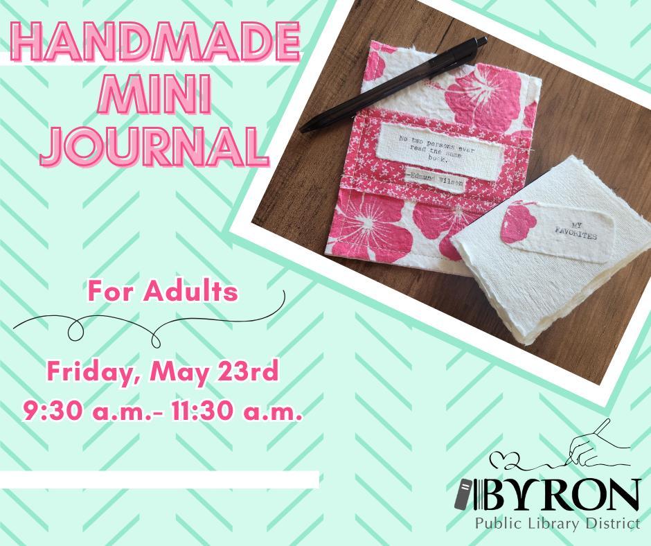 Handmade Mini Journal Graphic