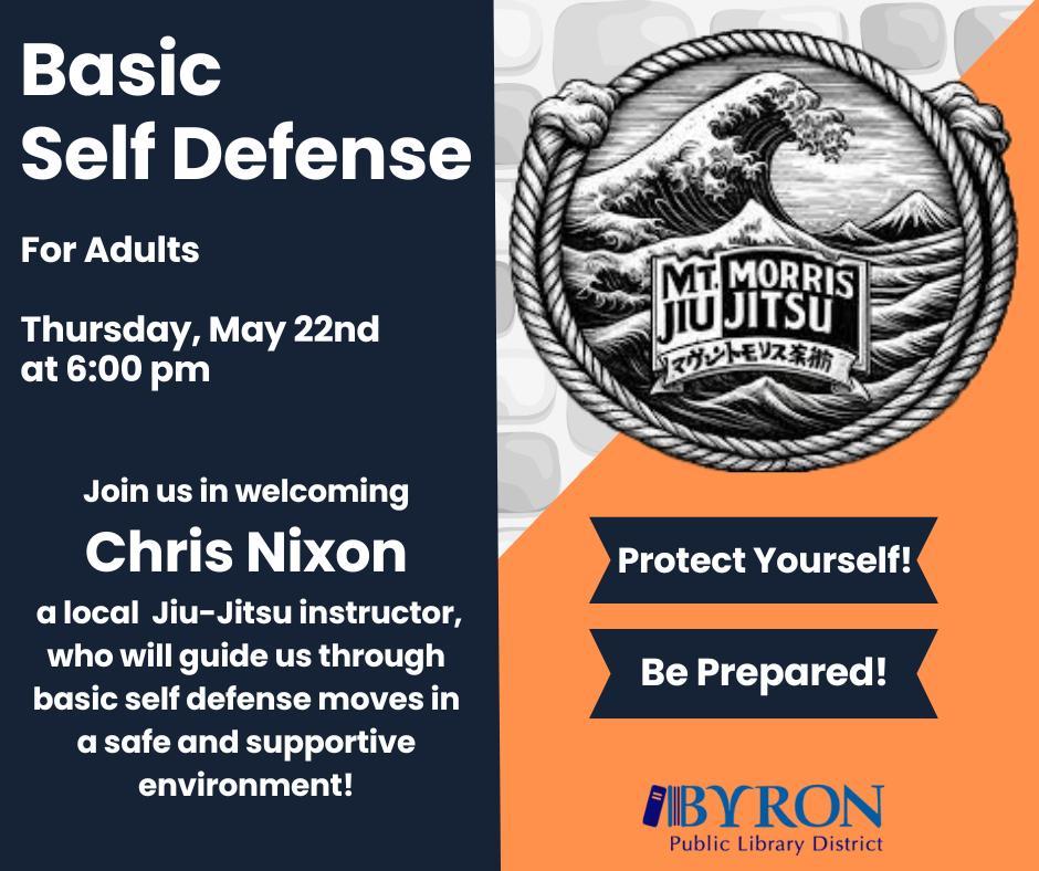 Basic Self Defense Demonstration Graphic