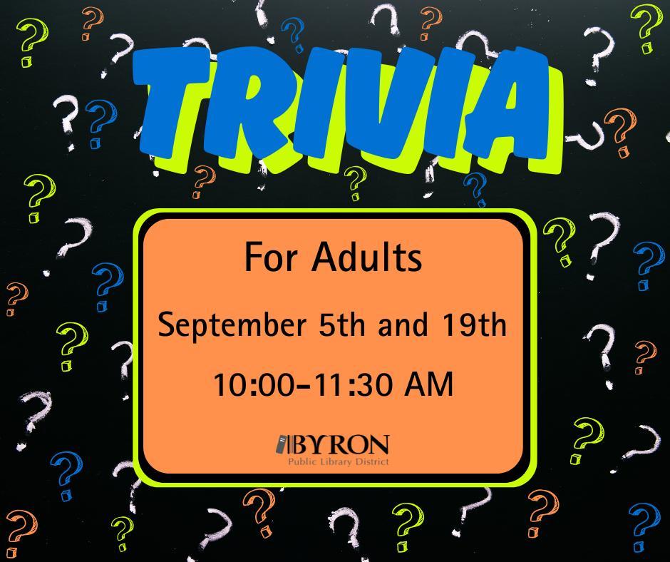 Friday Trivia Graphic